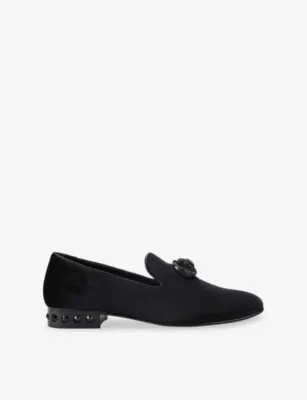KURT GEIGER LONDON Ace Chelsea Faux-Leather Loafers - EUR 43 / 9 UK MEN in BLACK – Mens | Loafers