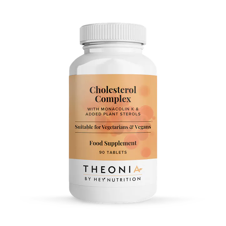 Theonia Cholesterol Complex with Monacolin K & Added Plant Sterols 90 Tablets – Vitamins & Supplements > Condition > Cholesterol