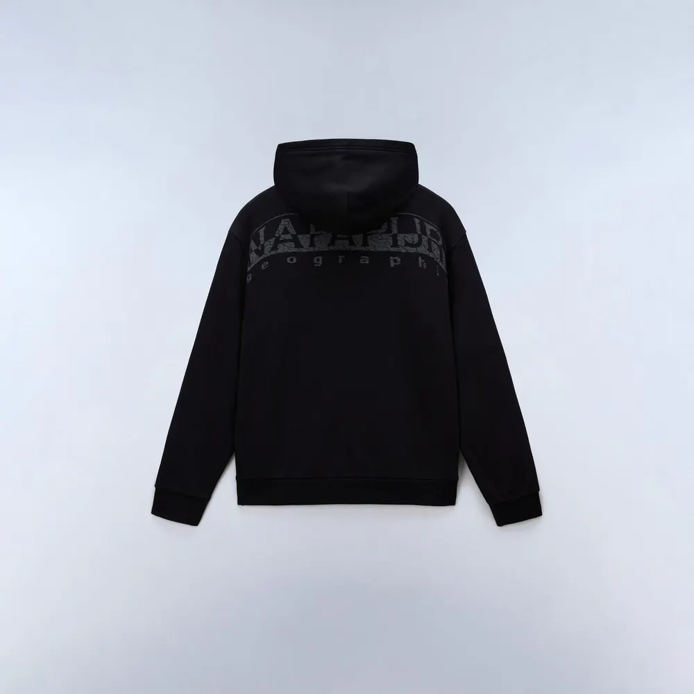 Napapijri Men's Yourte Cotton Full-Zip Oversized-Fit Hoodie detail 2