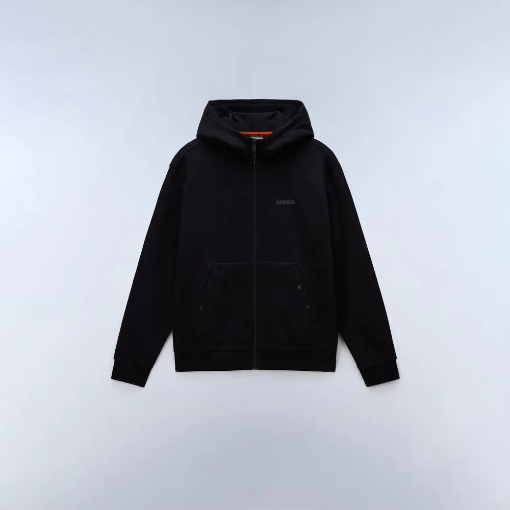 Napapijri Men's Yourte Cotton Full-Zip Oversized-Fit Hoodie