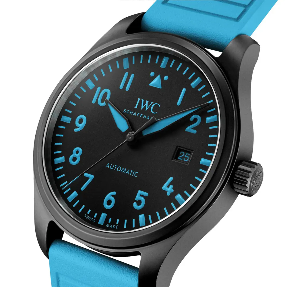 IWC Pilot Automatic George Russell Limited Edition 41mm Mens Watch detail 3
