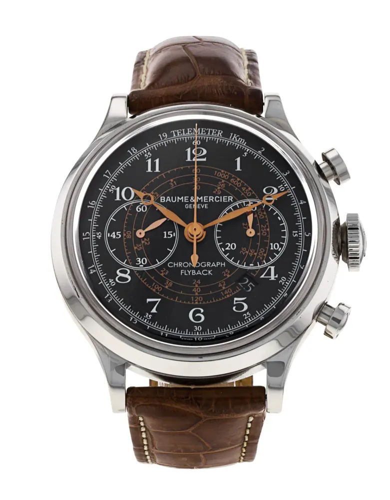 Baume et Mercier Capeland M0A10068 — 2002 — Excellent in Black Arabic – Pre-owned watches