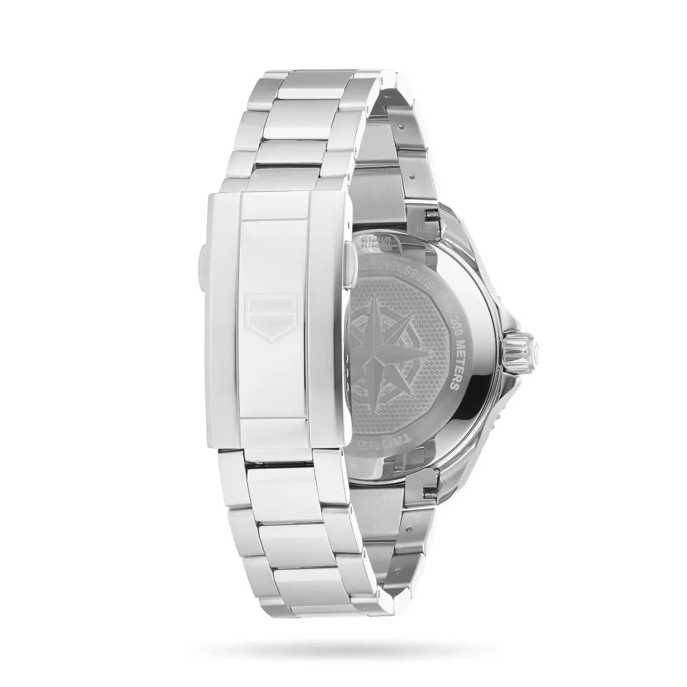 TAG Heuer Aquaracer 200 Professional Solargraph 40mm Mens Watch Black in Black, additional product view 3