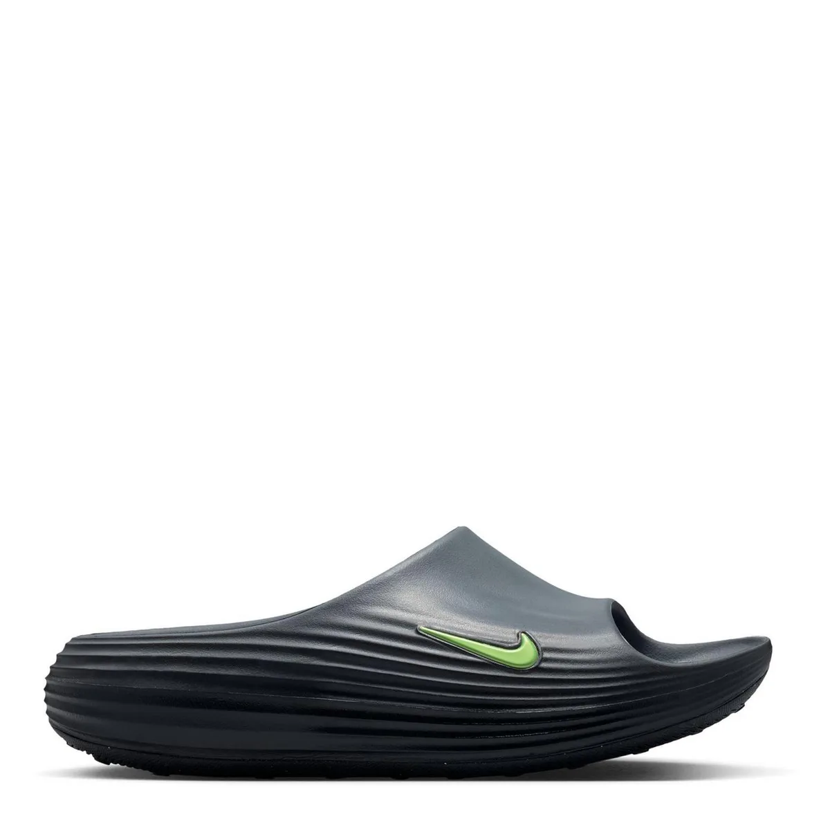 For Him Nike Nike Rejuven8 Slide Sn63 in Grey/Volt – Footwear