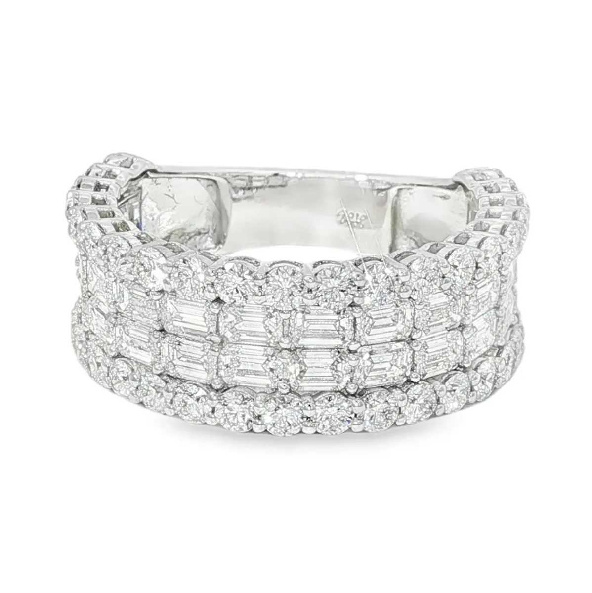 DANNY - For Him CVD Diamond Baguette Cluster Band 71229 in 10 – Ring