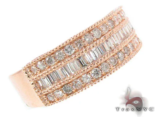 RINA - For Him FACTORY Brilliant Engagement Ring for Men with Diamonds 34188 in Rose Gold / 8 – Ring