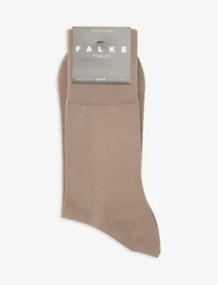 FALKE Logo-print stretch-cotton blend socks - 9-9.5