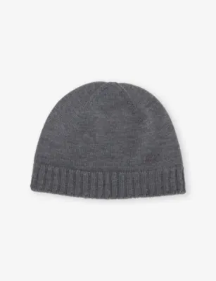 BOTTEGA VENETA Brand-Embroidered Wool Beanie