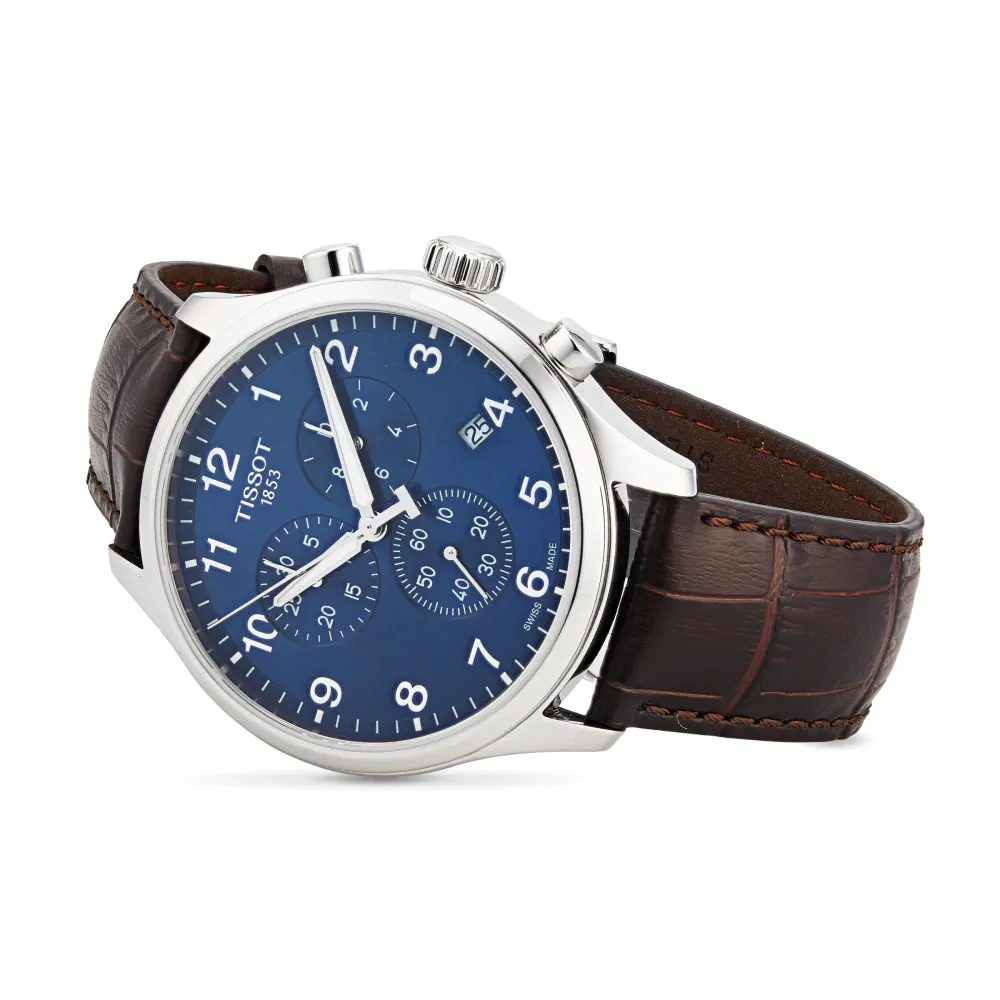 Tissot Chrono XL Classic 45mm Mens Watch Blue detail 3