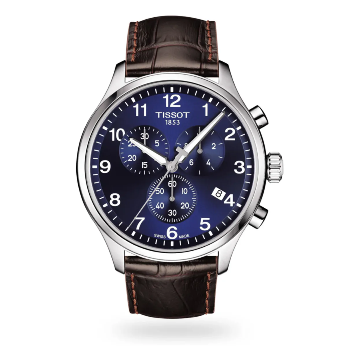 Tissot Chrono XL Classic 45mm Mens Watch Blue