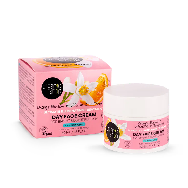Organic Shop Orange Blossom Ultimate Illuminating Treatment Day Face Cream 50ml