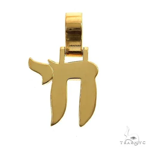 RINA - For Him FACTORY 18K Gold Chai Pendant 69581 in Rose Gold – Pendant