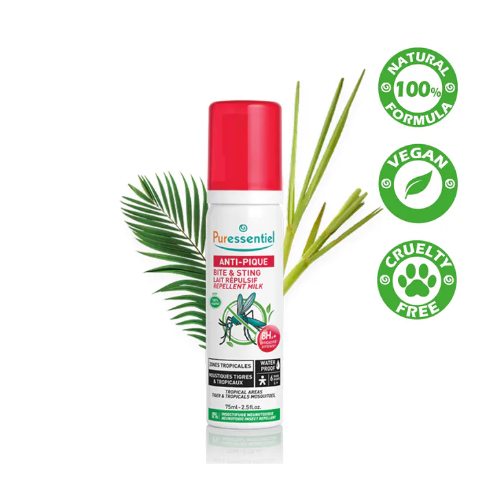 Puressentiel Bite & Sting Repellent Milk 75ml detail 2