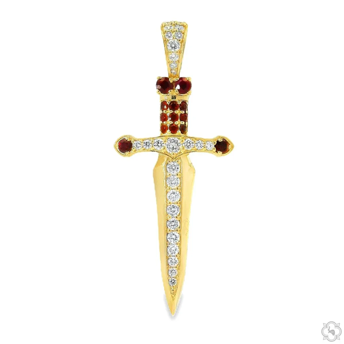 RINA - For Him CUSTOM Dagger Knife Pendant 70713 in Rose Gold – Pendant