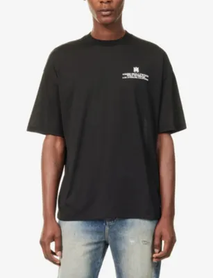 AMIRI Built on Dreams Oversized Cotton-Jersey T-Shirt detail 3
