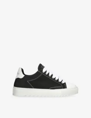NUMERIS Atelier Suede Trainers - EUR 45 / 11 UK MEN in BLACK/COMB – Mens | Trainers | Lace up trainers