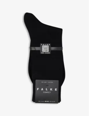 FALKE Family ankle-length stretch-cotton-blend socks - 12-14.5