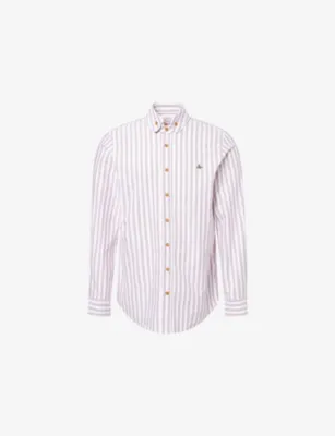 VIVIENNE WESTWOOD Krall Pinstripe Cotton Shirt