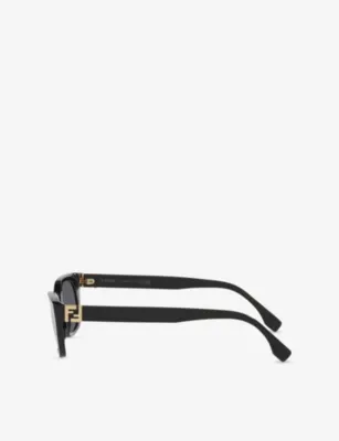 FENDI FN001006 Cat-Eye Acetate Sunglasses detail 2