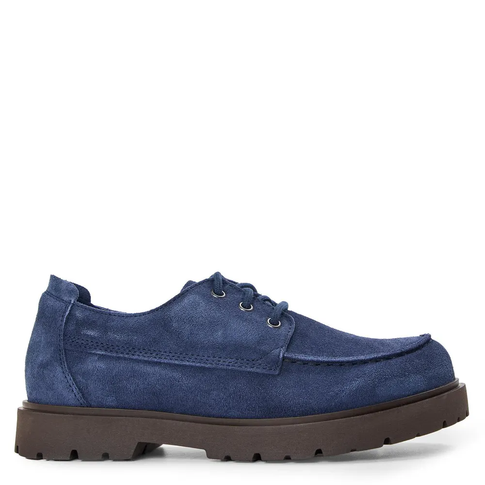 Birkenstock Men's Highwood Moc Derby Shoes in New Navy – Footwear
