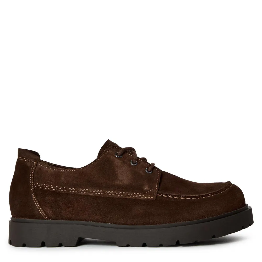 Birkenstock Men's Highwood Moc Derby Shoes in Carafe – Footwear