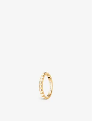 BOUCHERON Epure 18ct rose-gold and 0.24ct diamond ring - 55mm detail 3