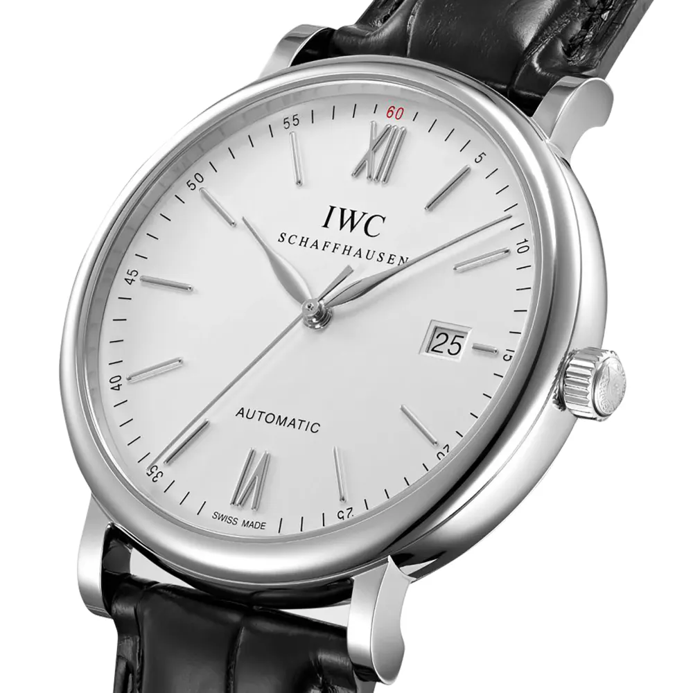 IWC Portofino 40mm Mens Watch in Silver, additional product view 3
