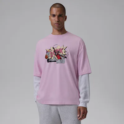 Jordan Brooklyn Men's T-Shirt - Pink Foam