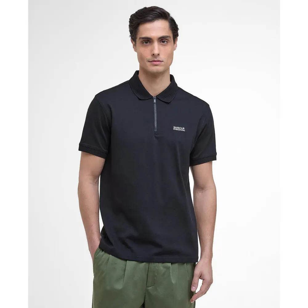 Barbour International Innes Polo Shirt detail 2