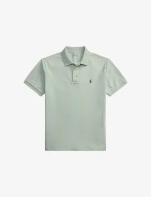 POLO RALPH LAUREN Logo-Embroidered Cotton Polo Shirt