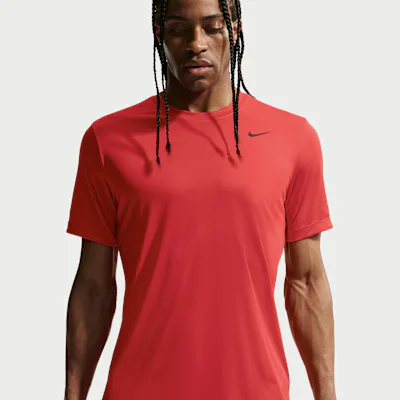 Nike Men's Dri-FIT Training T-Shirt - University Red/Black in University Red/Black – Nike men's and unisex