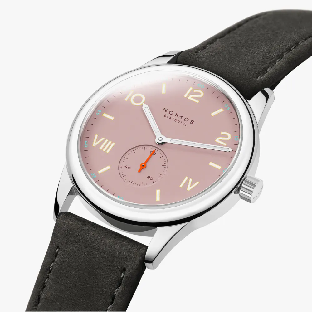 NOMOS Glashutte Club Campus 38.5mm Full Rose Unisex Watch in Pink, additional product view 3