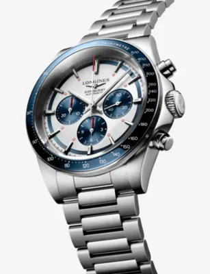 LONGINES L3.835.4.98.6 Conquest Chronograph Stainless-Steel Automatic Watch in STAINLESS STEEL, additional product view 2