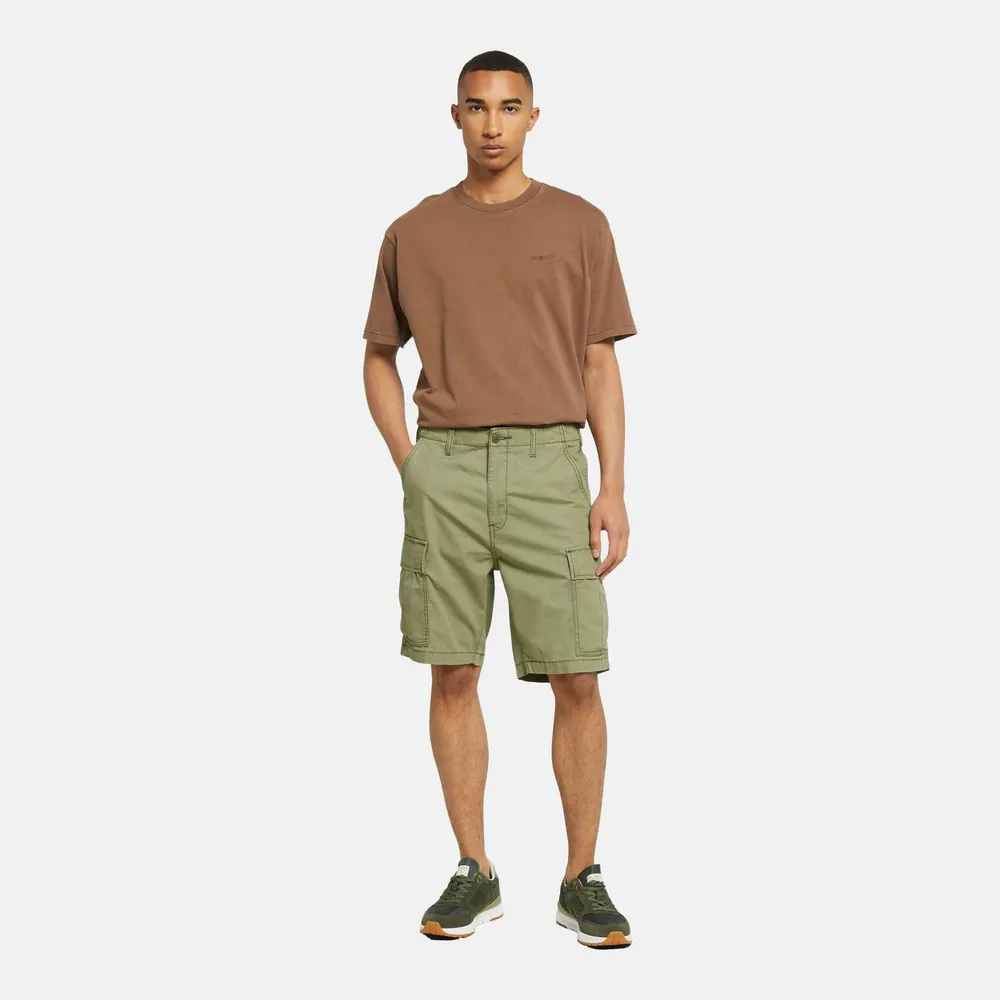 Levis Men's Carrier Meteorite Breathable Relaxed Fit Cargo Shorts