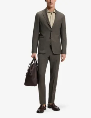 BOSS Regular-Fit Long-Sleeve Cotton Shirt detail 2