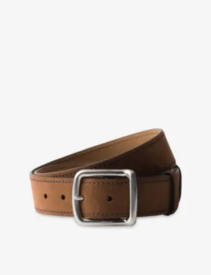 PRADA Nubuck Leather Belt - 38