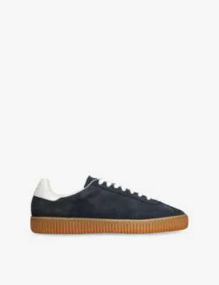 JAK Flow Suede Low-Top Trainers - EUR 41 / 7 UK MEN in Navy – Mens | Trainers | Lace up trainers