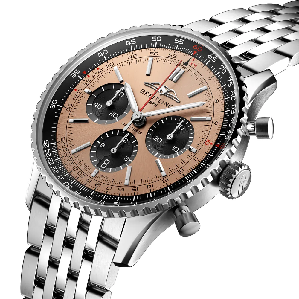 Breitling Navitimer B01 Chronograph 43 Stainless Steel Watch detail 2