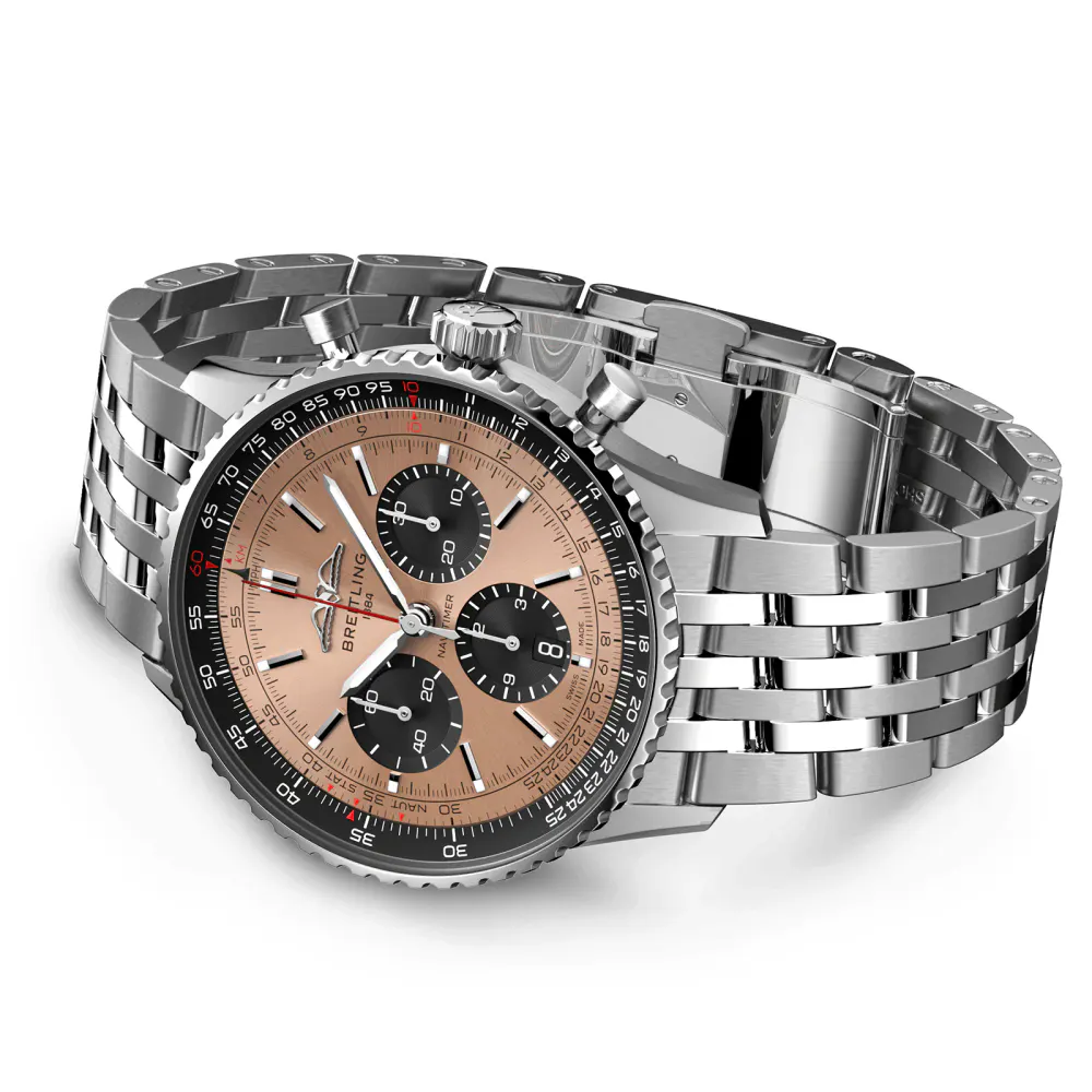 Breitling Navitimer B01 Chronograph 43 Stainless Steel Watch detail 3