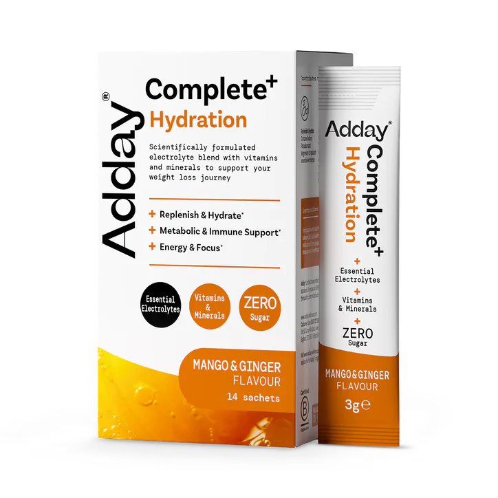 Adday Complete+ Hydration Mango & Ginger 14 x 3 g