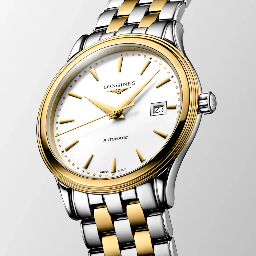 Longines Flagship Classic 40mm Mens Watch White in White, additional product view 2
