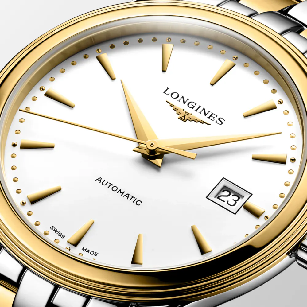 Longines Flagship Classic 40mm Mens Watch White in White, additional product view 3