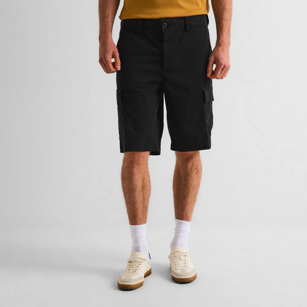 Boss Mens BOSS ORANGE Cargo Shorts with Logo Detail detail 3