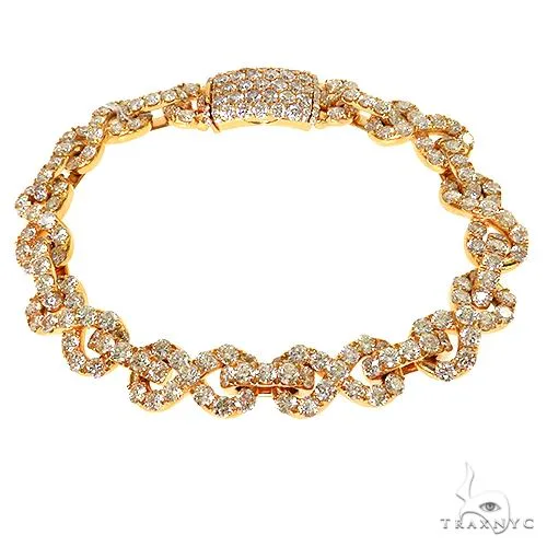 JALGAS - AMERICAS GOLD Infinity Diamond Bracelet 69698 in Yellow – Bracelet