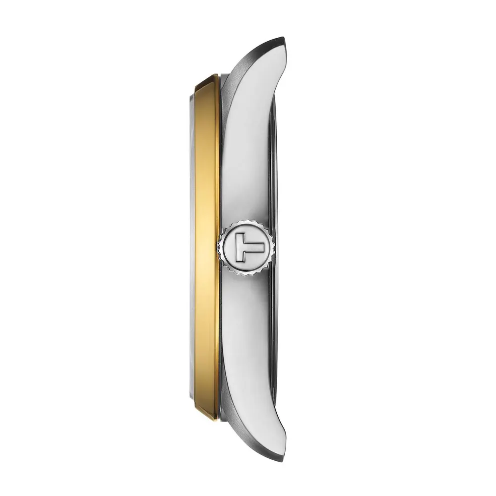 Tissot Men's Stainless Steel Analogue Quartz Watch in Silver/Steel, additional product view 3