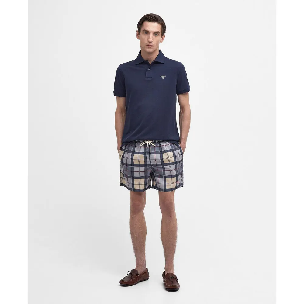 Barbour Tartan Swim Shorts detail 2
