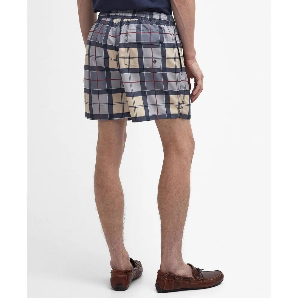 Barbour Tartan Swim Shorts detail 3