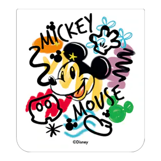 Samsung Disney Mickey Graffiti contents card for Z Flip6/Z Flip5 Flipsuit Case – Consumer technology
