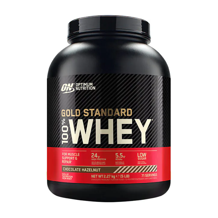 Optimum Nutrition Gold Standard 100% Whey Protein Chocolate Hazelnut 2.27kg