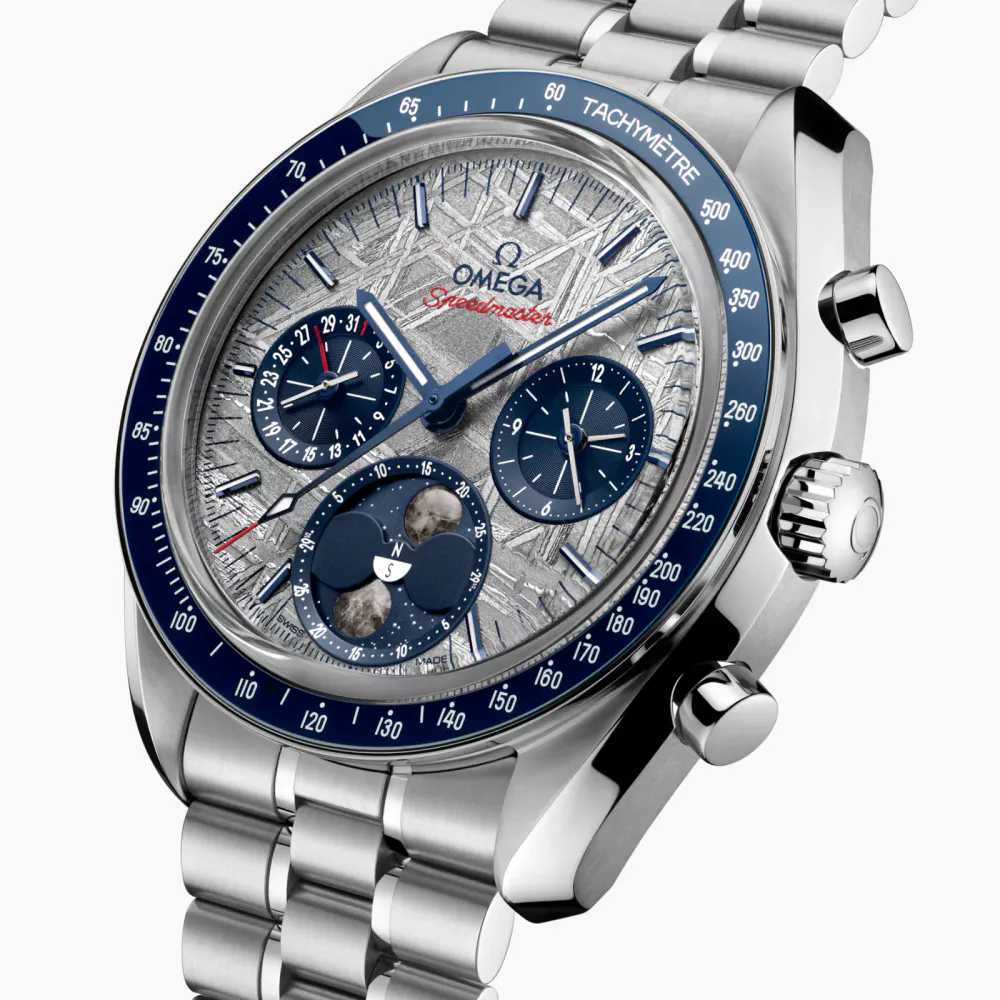 Omega Speedmaster Moonphase 43mm Mens Watch Steel Grey in Grey, additional product view 2